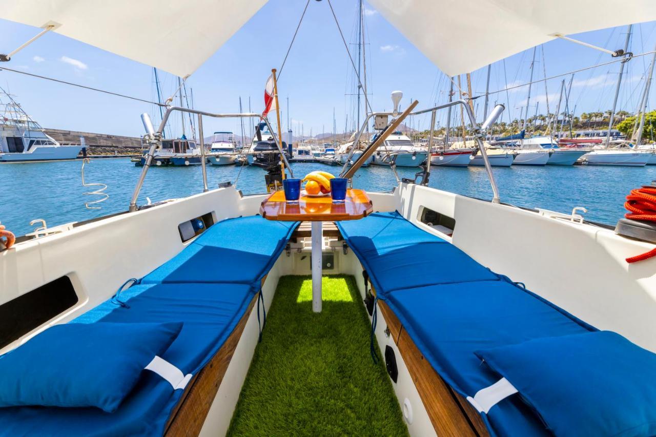 Seaside Chill-Out Stay On A Sail Yacht Puerto Calero Εξωτερικό φωτογραφία