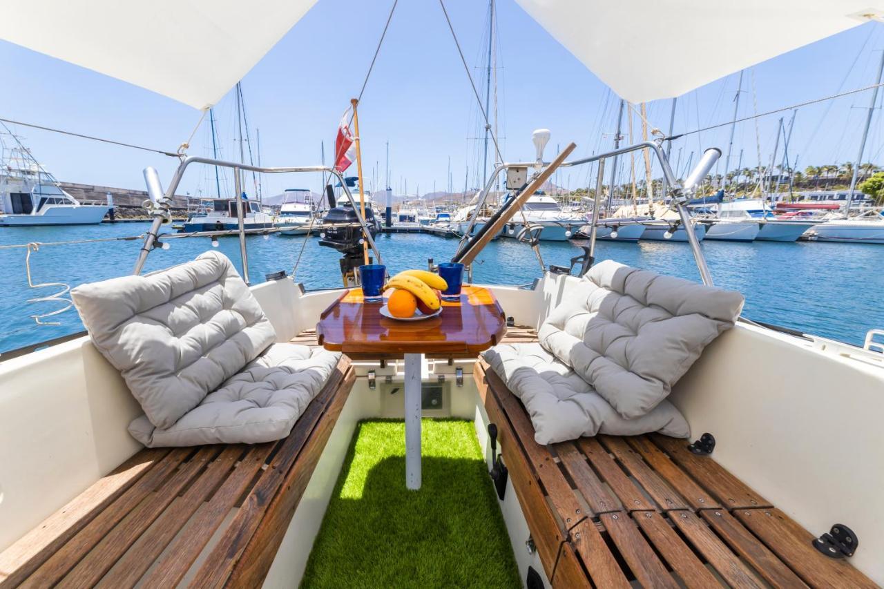Seaside Chill-Out Stay On A Sail Yacht Puerto Calero Εξωτερικό φωτογραφία