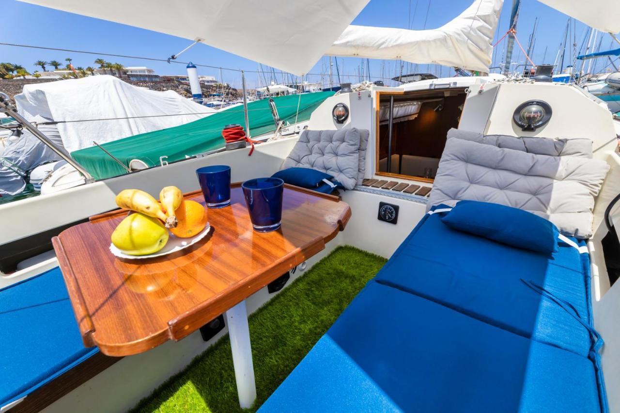 Seaside Chill-Out Stay On A Sail Yacht Puerto Calero Εξωτερικό φωτογραφία