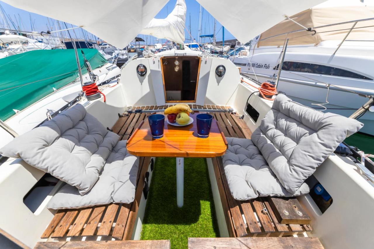 Seaside Chill-Out Stay On A Sail Yacht Puerto Calero Εξωτερικό φωτογραφία
